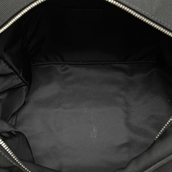 GUCCI Sherry Line Clutch Bag Black Canvas Leather 630916 - Picture 7 of 10